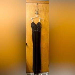 Black strapless prom Xcite